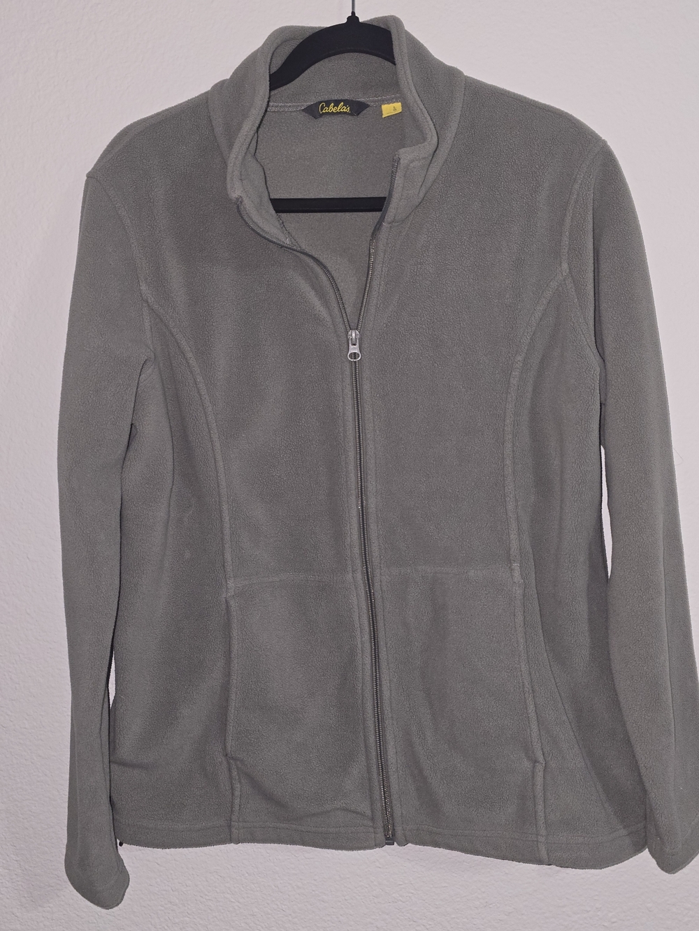 Cabela's Women's Gray Full-Zip Fleece Jacket